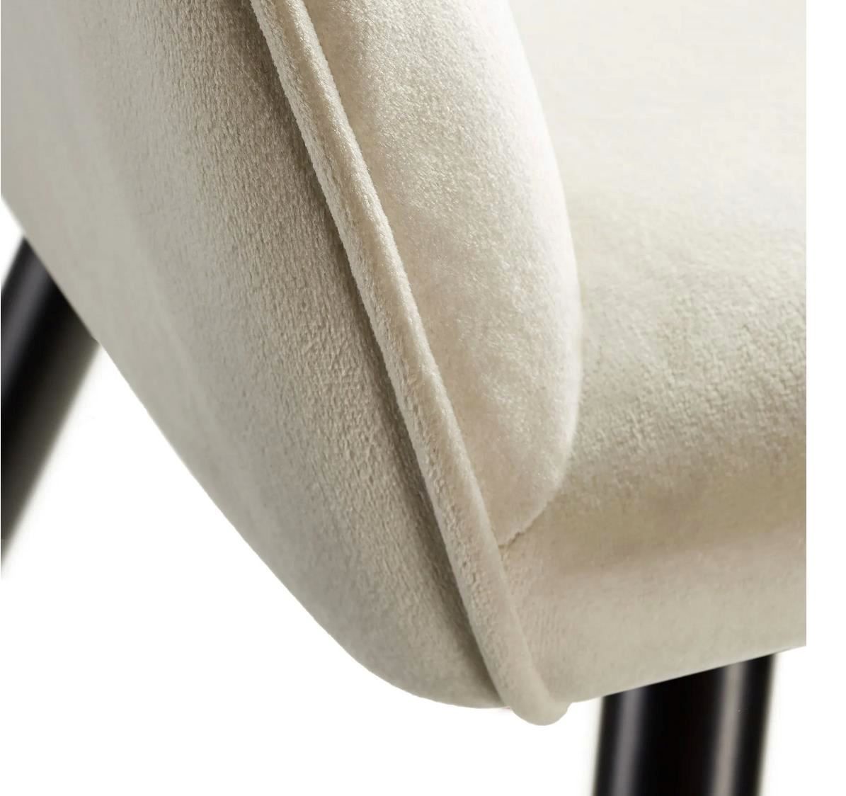 Chaises: 2er Set Stuhl Marilyn Samtoptik creme – Neuf (Voir description) à Steinhausen par Retourenprofis 6