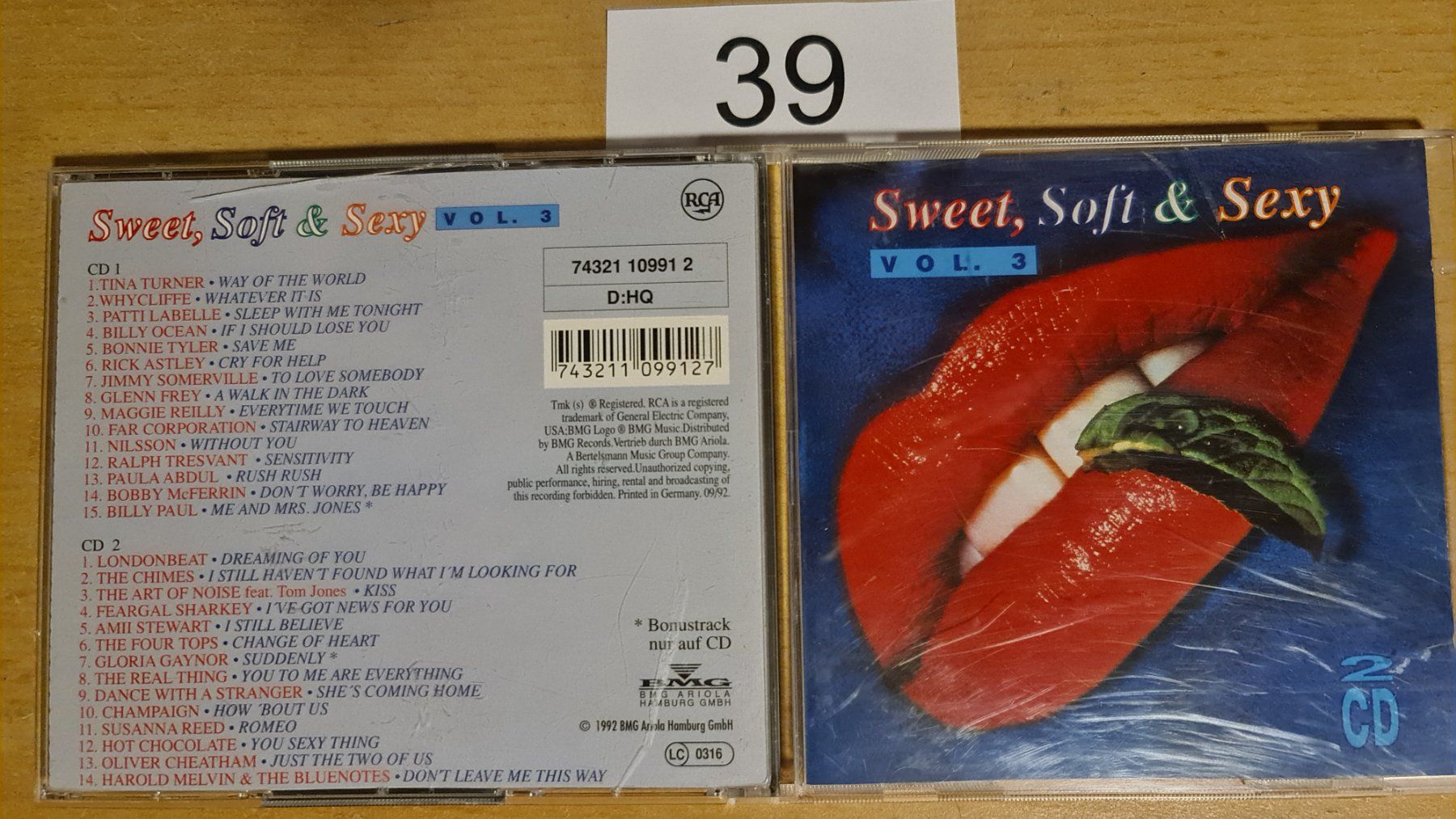 CD: CD Sweet, Soft & Sexy Vol. 3, Doppel CD – Usato da Dintikon venduto da Vexi