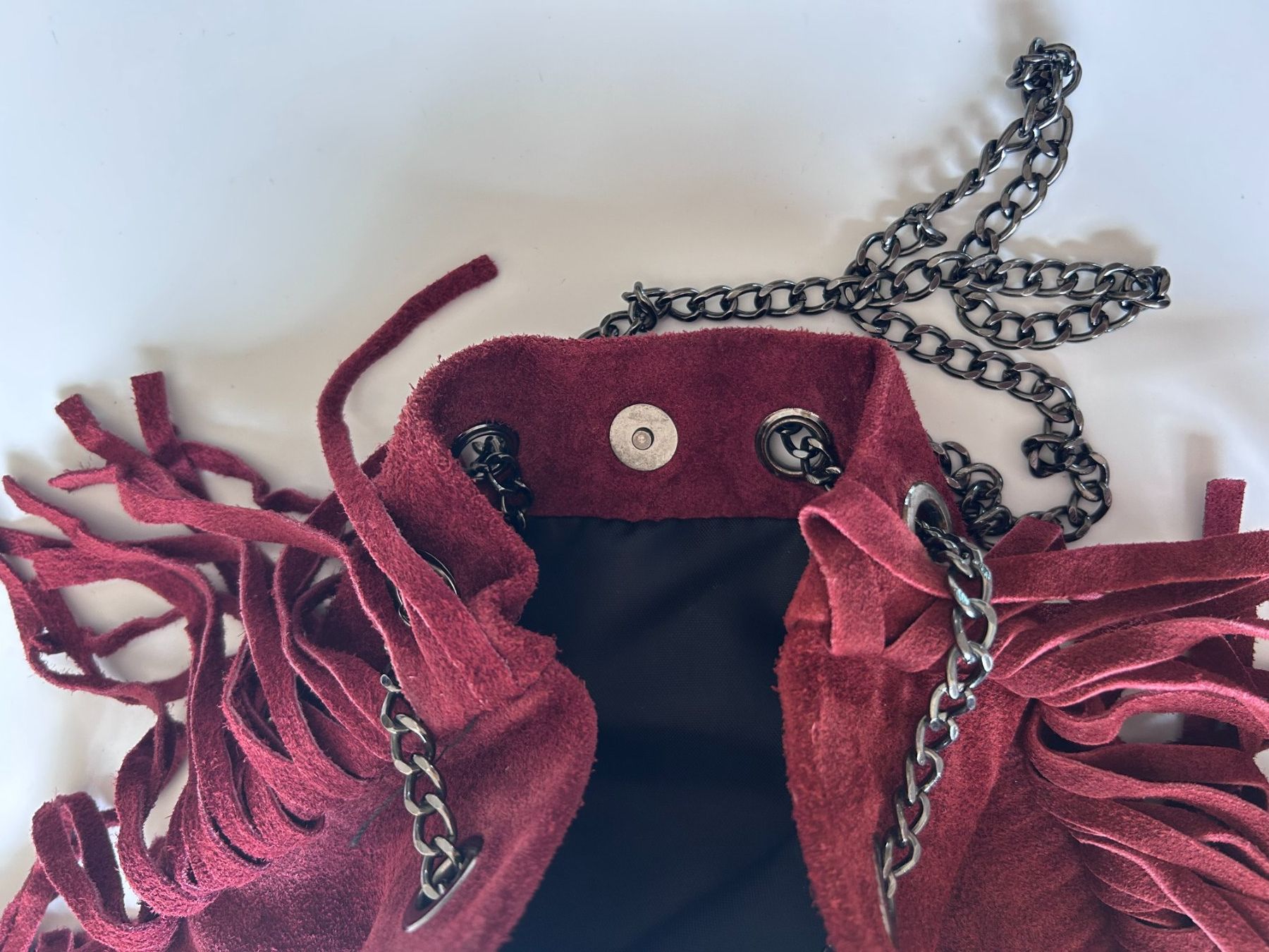 Zara Taschen für Damen: Wildleder Tasche – Gebraucht aus St. Gallen von look-twice 3