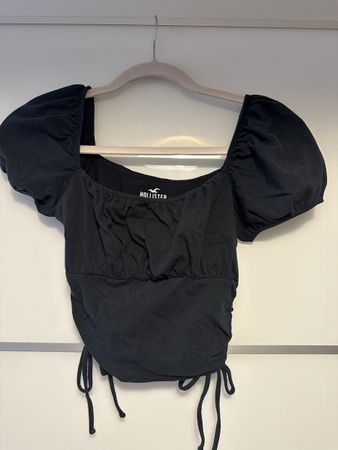 Hollister Top, Schwarz, Grösse S, Sommer Must Hav