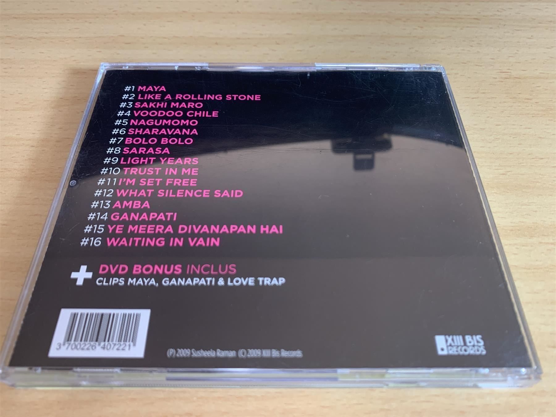 CD: Susheela Raman – Collage - CD & DVD – Usato da Rikon im Tösstal venduto da Alpenmutz 1