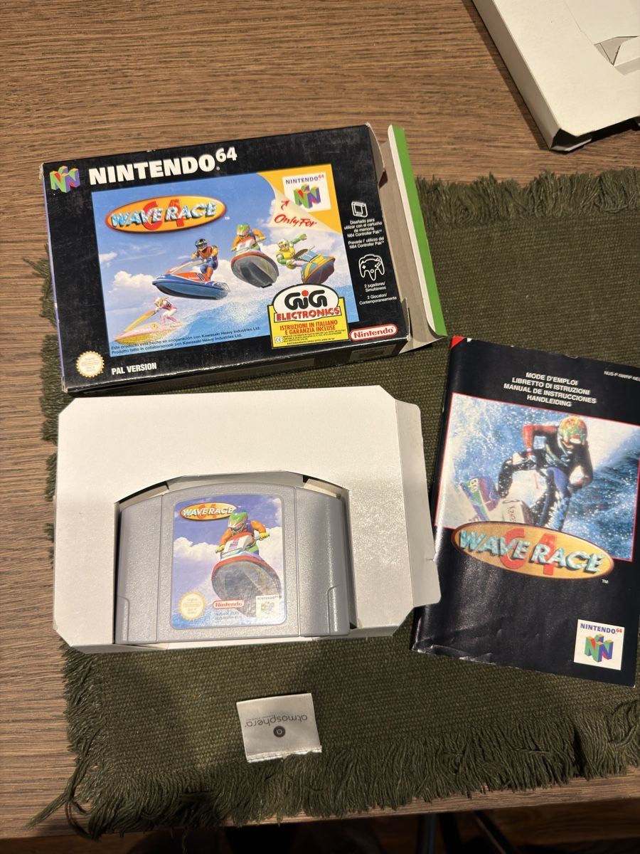 Nintendo Spiele: Nintendo 64 Wave Race game complete PAL – Gebraucht aus Bellinzona von Andreea90