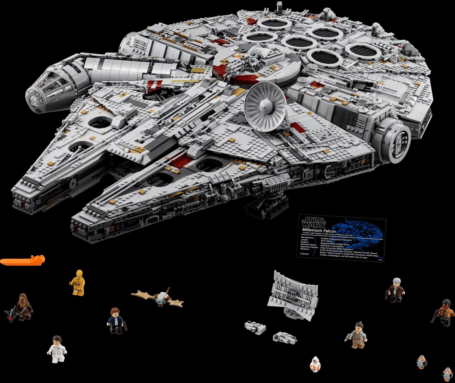 Lego Giocattoli: LEGO Star Wars Millennium Falcon Set – Usato da Balterswil venduto da Maili91 2