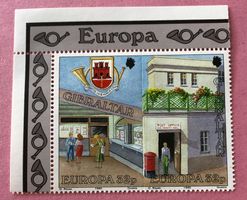 Briefmarken aus Gibraltar Europa – Postalische Einrichtungen