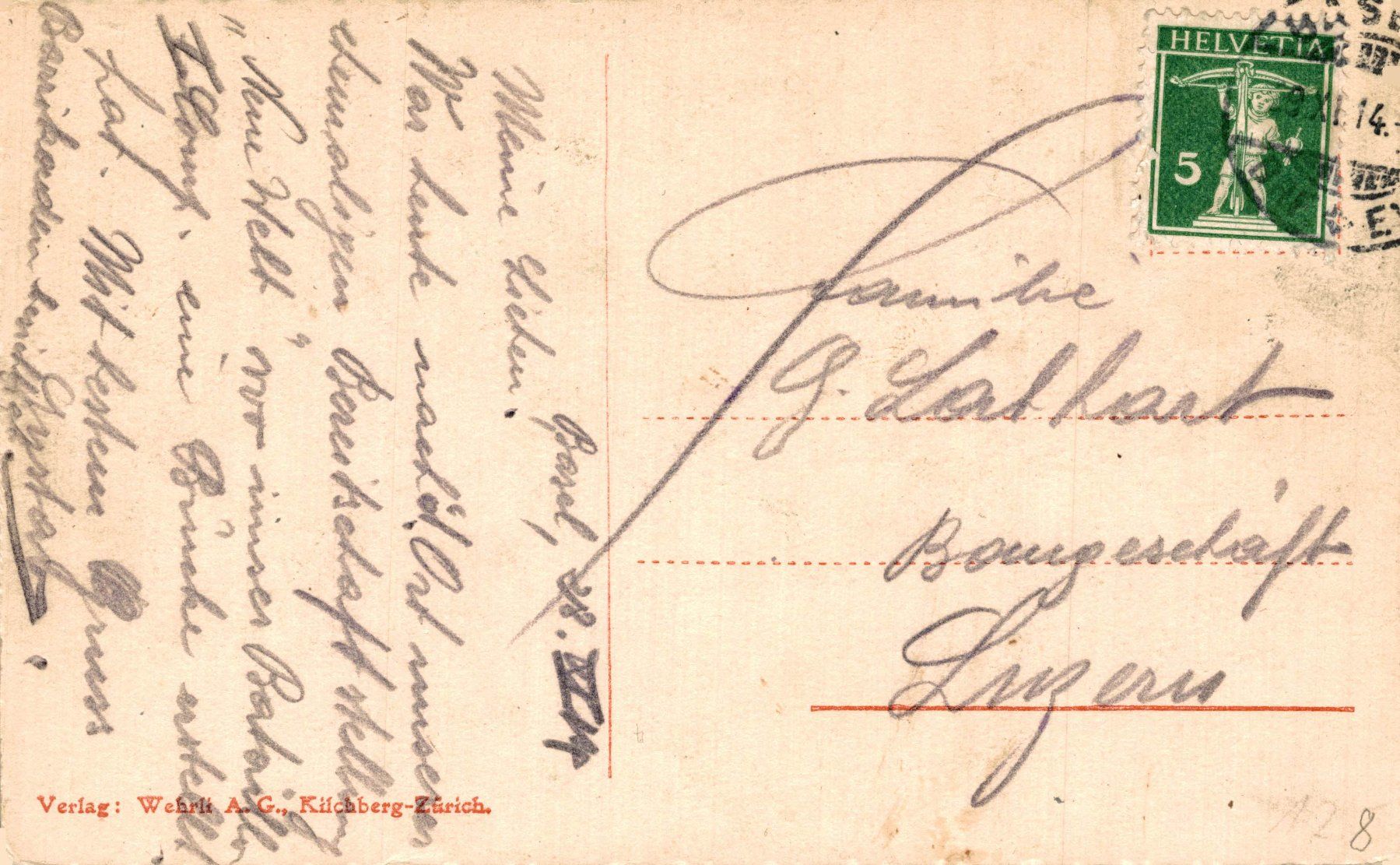 Cartoline postali: Basel. Rathausplatz – Usato da Bronschhofen venduto da Astore 1