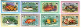 Briefmarken "Fische". Tuvalu