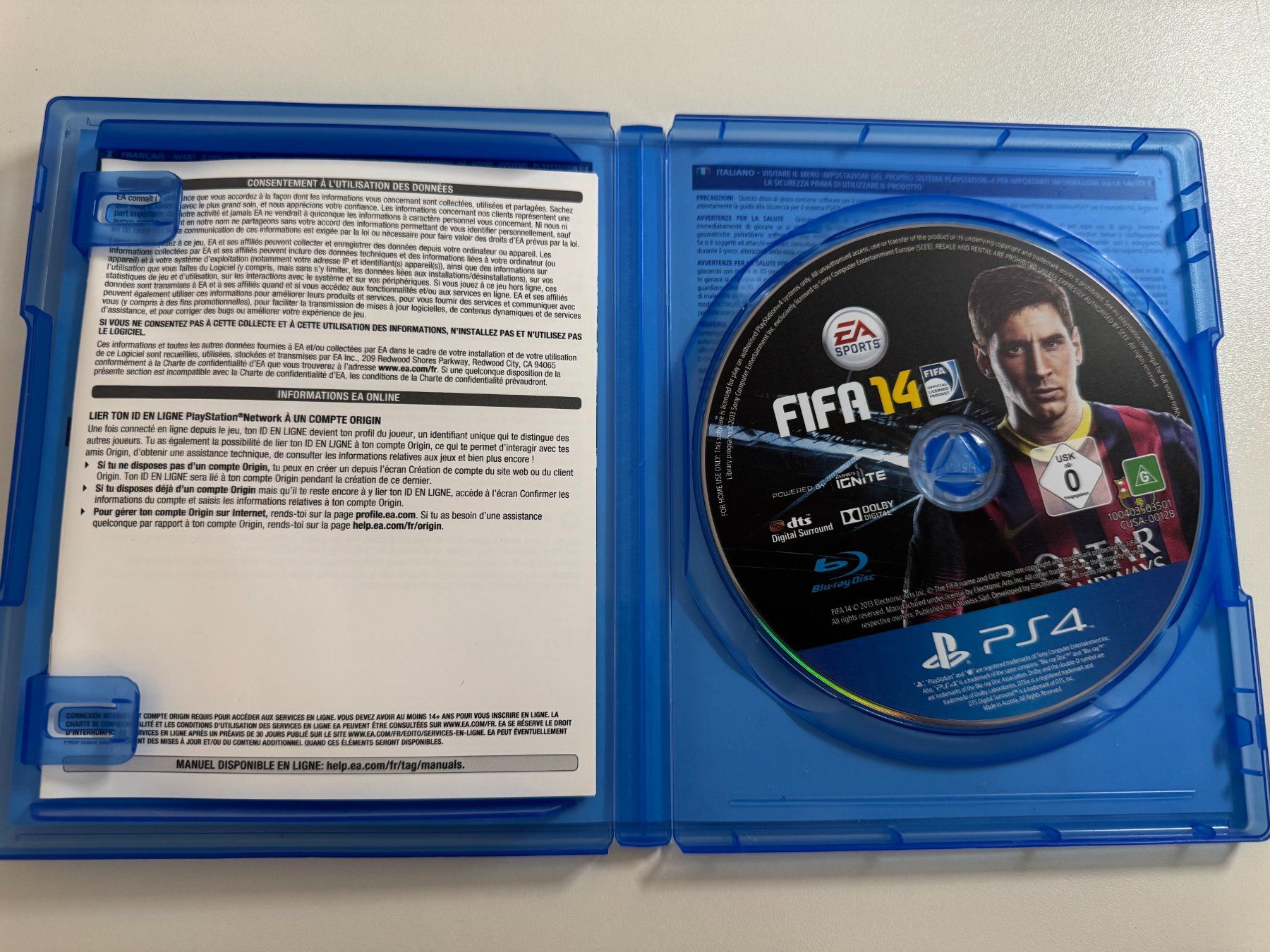 Sony Giochi: FIFA 14, Sony Playstation 4, PS5 – Nuovo (secondo la descrizione) da Couvet venduto da nay_prh5 1