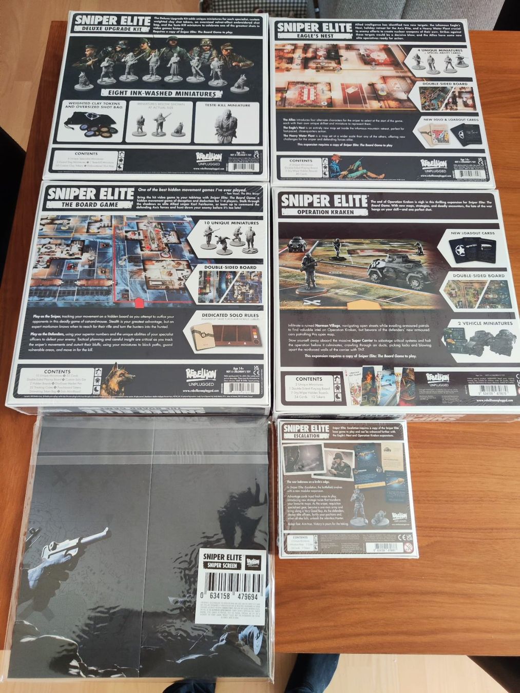 Spiele: Sniper Elite Brettspiel bundle ovp – Gebraucht aus AEUGSTERTAL von MarcAltherr 1