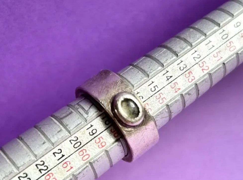 Anelli: Silberring Unikat Handarbeit mit Stein Gr. 58 – Usato da Dittingen venduto da Bijoubelle 4