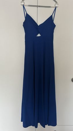 Kleid, Königsblau, Gr. S, ideal für Hochzeit/Schulabschluss