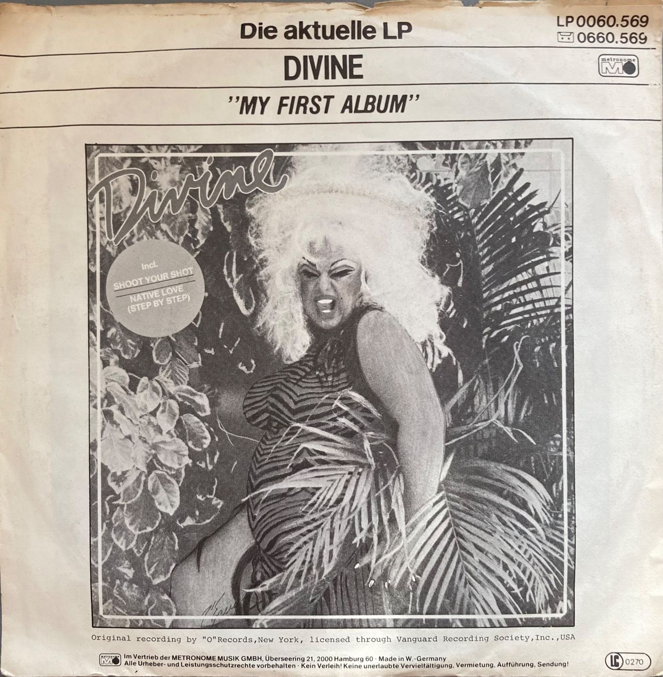 Vinyles: DIVINE - SHOOT YOUR SHOT – D'occasion à Poliez-Pittet par Newtown-Records 1