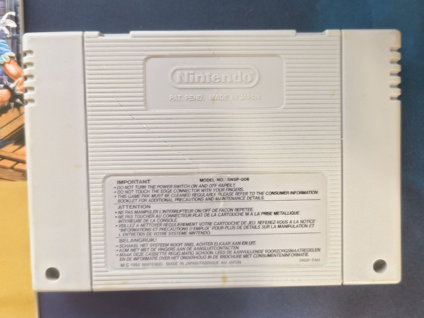 Nintendo Spiele: Street Fighter II - SNES - Jeu + notice – Gebraucht aus Savigny von Seb_D 2