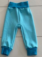 Fleece Thermo Pumphose uni in türkis Gr. 80/86 Neu