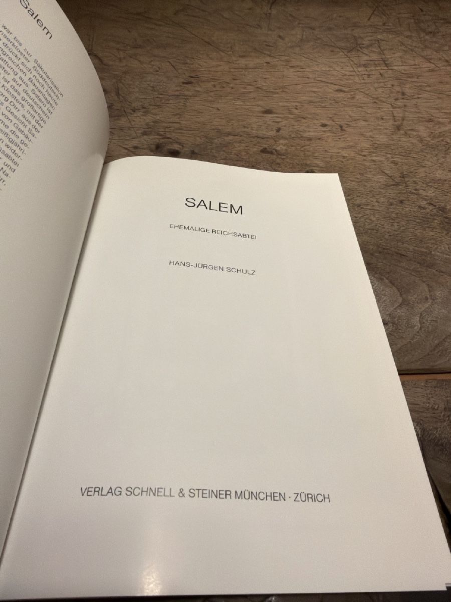 Libri: Schloss Salem am Bodensee, Kunstbuch – Usato da Zuoz venduto da Grr1974 1