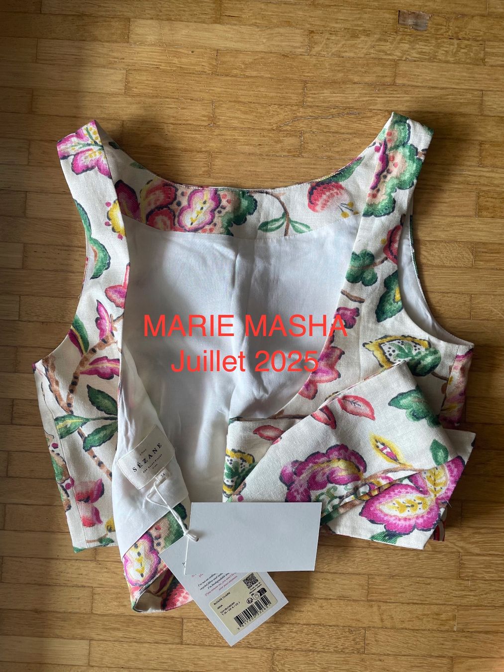 Sezane Top: Blouse Claire Sézane size 34 – Nuovo (secondo la descrizione) da Vevey venduto da mar_nts2 3