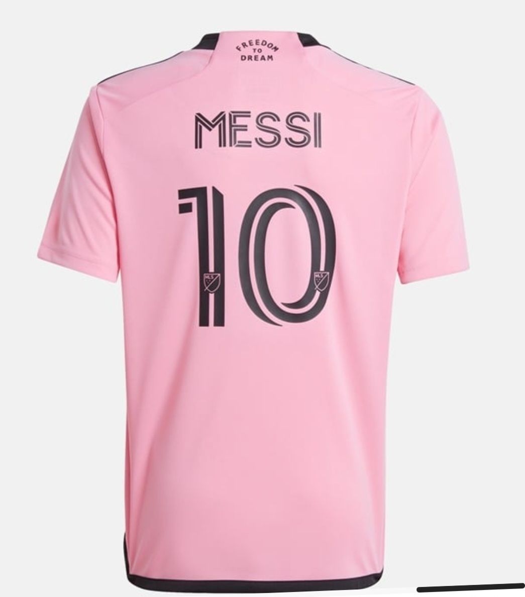 Adidas Canottiere & Pantaloni: Original Messi Trikot pink Grösse 176, oder M Neue – Nuovo e nell'imballaggio originale da Chur venduto da car_5clc 1