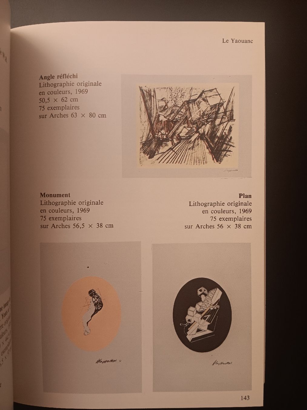 Bücher: lithographie gravures originales 1985 Maeght – Gebraucht aus Lausanne von Grabock 5