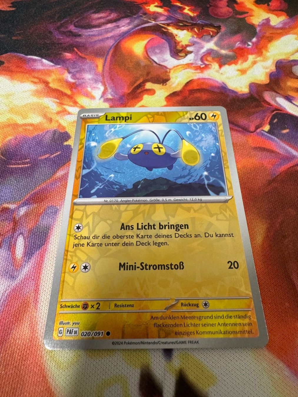 Pokémon Sammelbilder & Trading cards: Lampi (PAF 020) / Reverse Holo / Paldeas Schicksale – Neu (gemäss Beschreibung) aus Bülach von CherryBlu