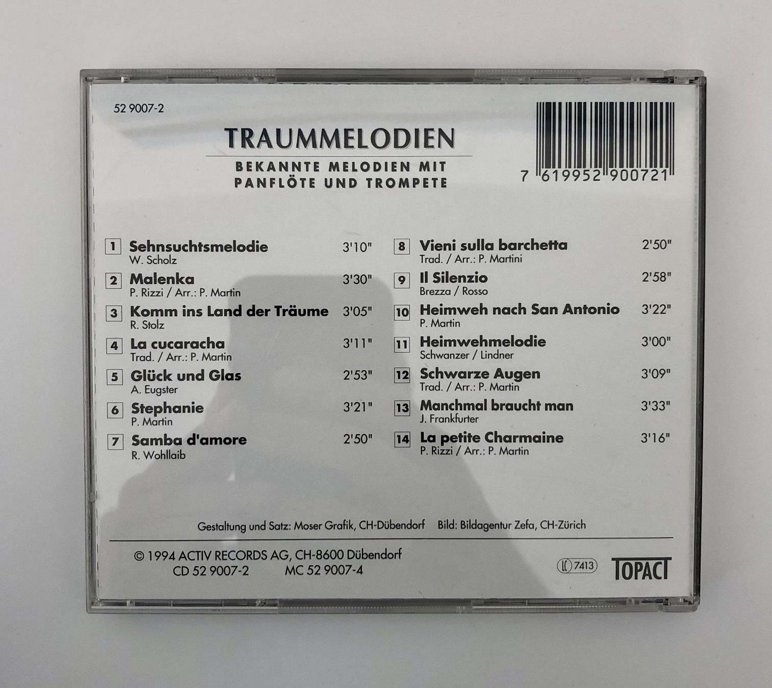 CD: Traummelodien CD – Usato da Inwil venduto da TheSwissEagle 1
