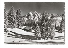 AK 1965 Flumserberg im Winter , Blick auf Sichelkamm