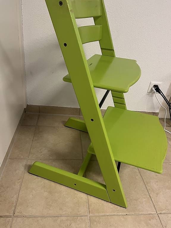 Stokke Chaises hautes: Stokke Tripp Trapp grün – D'occasion à Amriswil par takeoff99 1