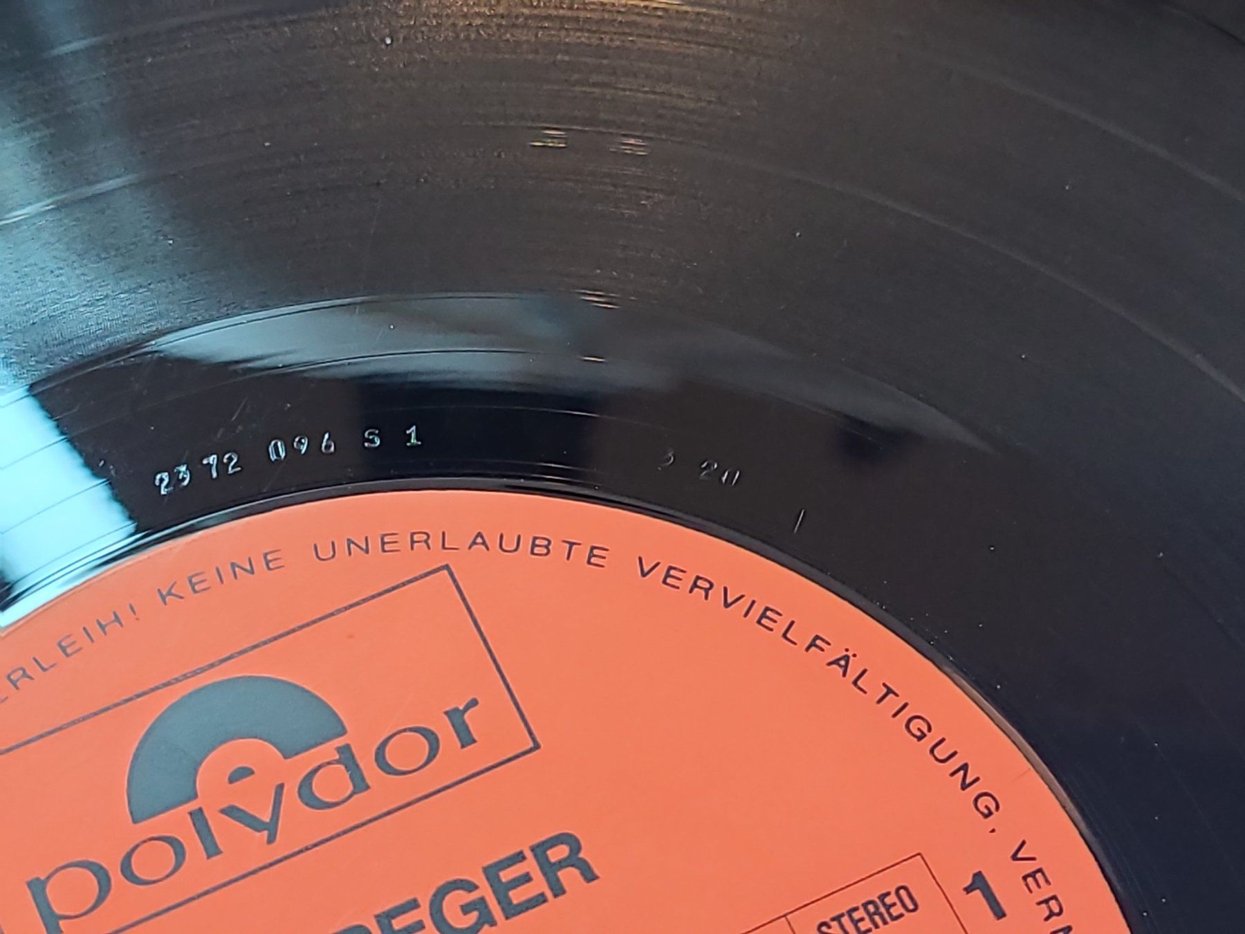 Dischi in vinile: Vinyle Max Greger Rock'n'Roll Polydor 33T – Usato da la Chaux-de-Fonds venduto da Lampe 3
