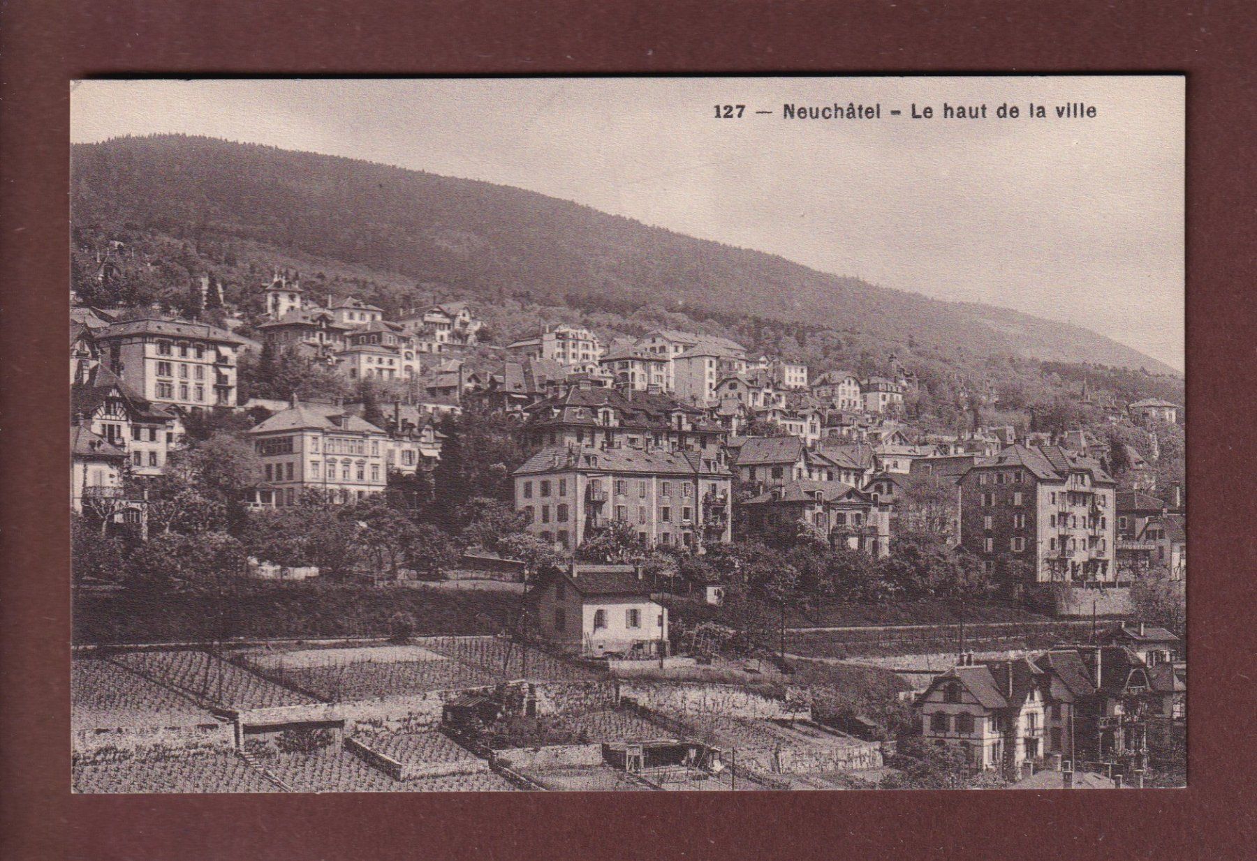 Cartoline postali: NEUCHÂTEL - Haut de la Ville – Usato da Pully venduto da nicecards