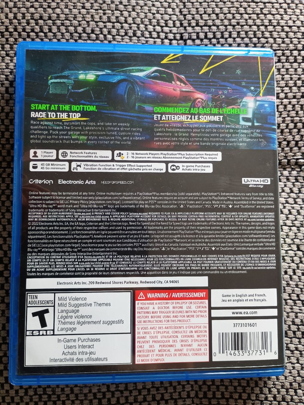 Sony Giochi: Need for Speed Unbound  – Usato da Schaffhausen venduto da gen_267m 3