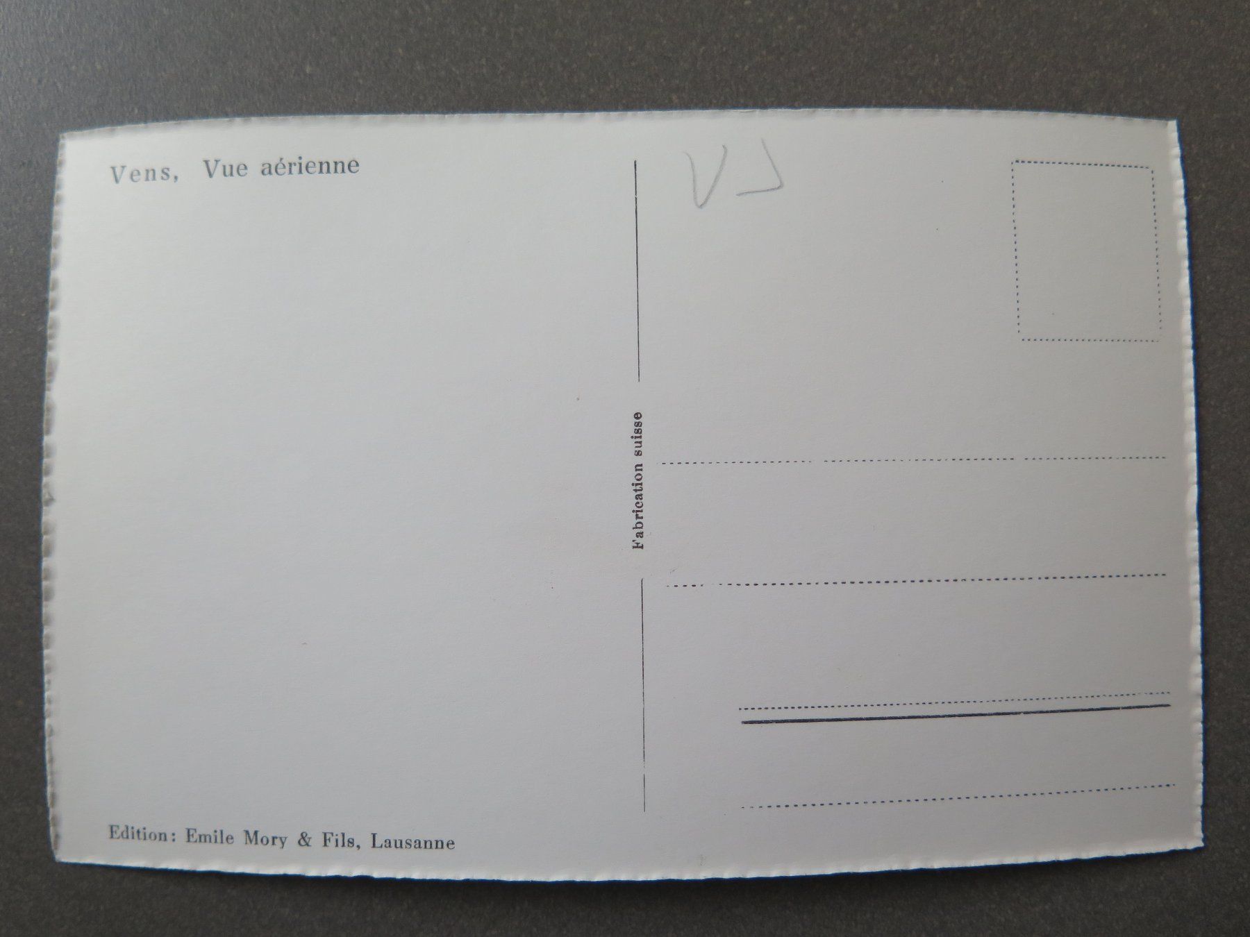 Cartoline postali: VENS - FLUGAUFNAHME – Usato da Wittenbach venduto da lipasal 1