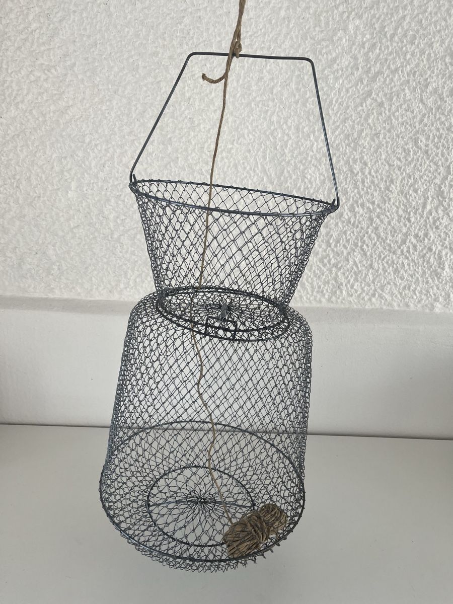 Canne da pesca: Fischreuse / Korb aus Metalldraht – Usato da Wetzikon ZH venduto da seli03