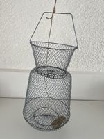 Fischreuse / Korb aus Metalldraht