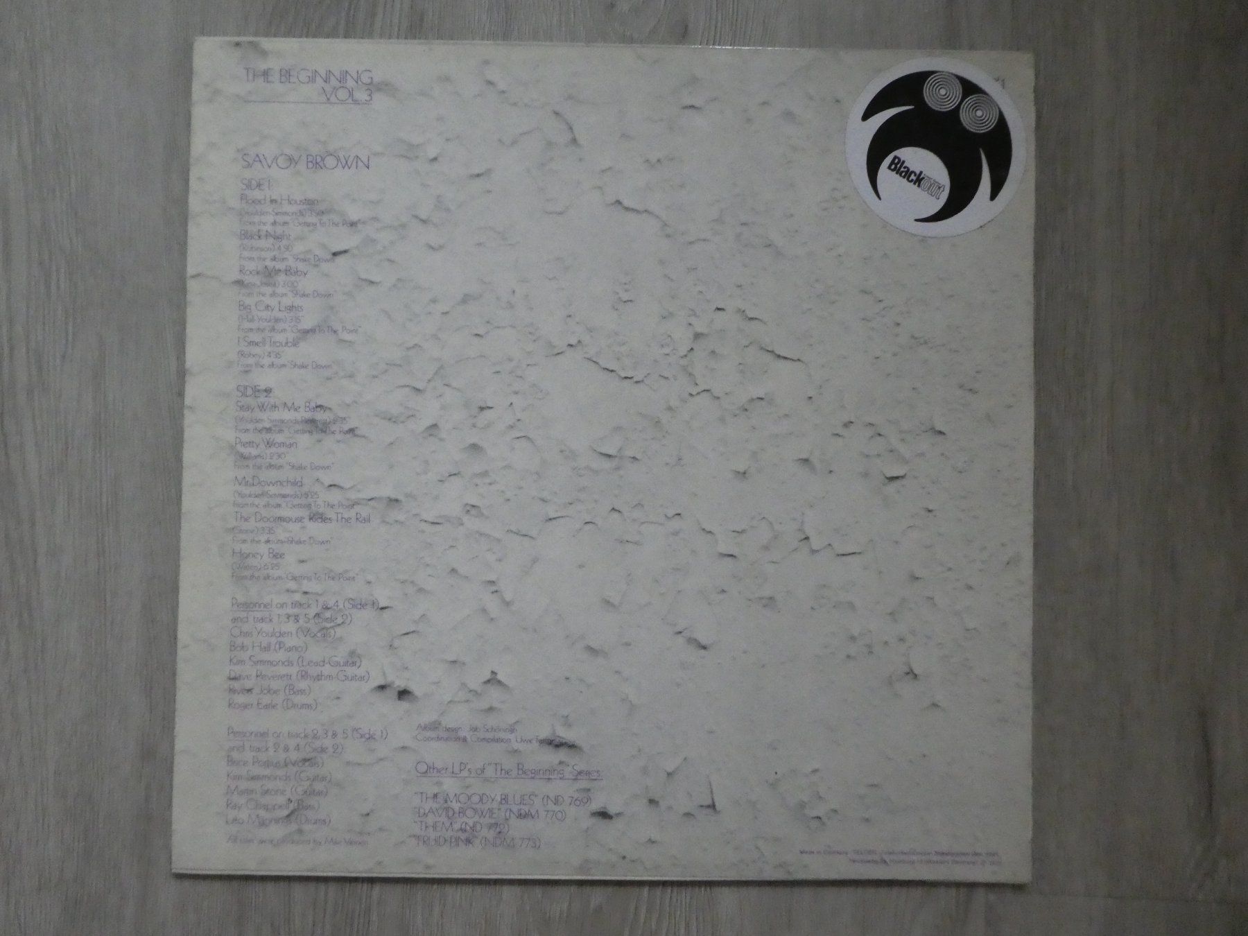 Vinyles: Savoy Brown Lp, The Beginning Vol3 – D'occasion à Andelfingen par Annegret06 1