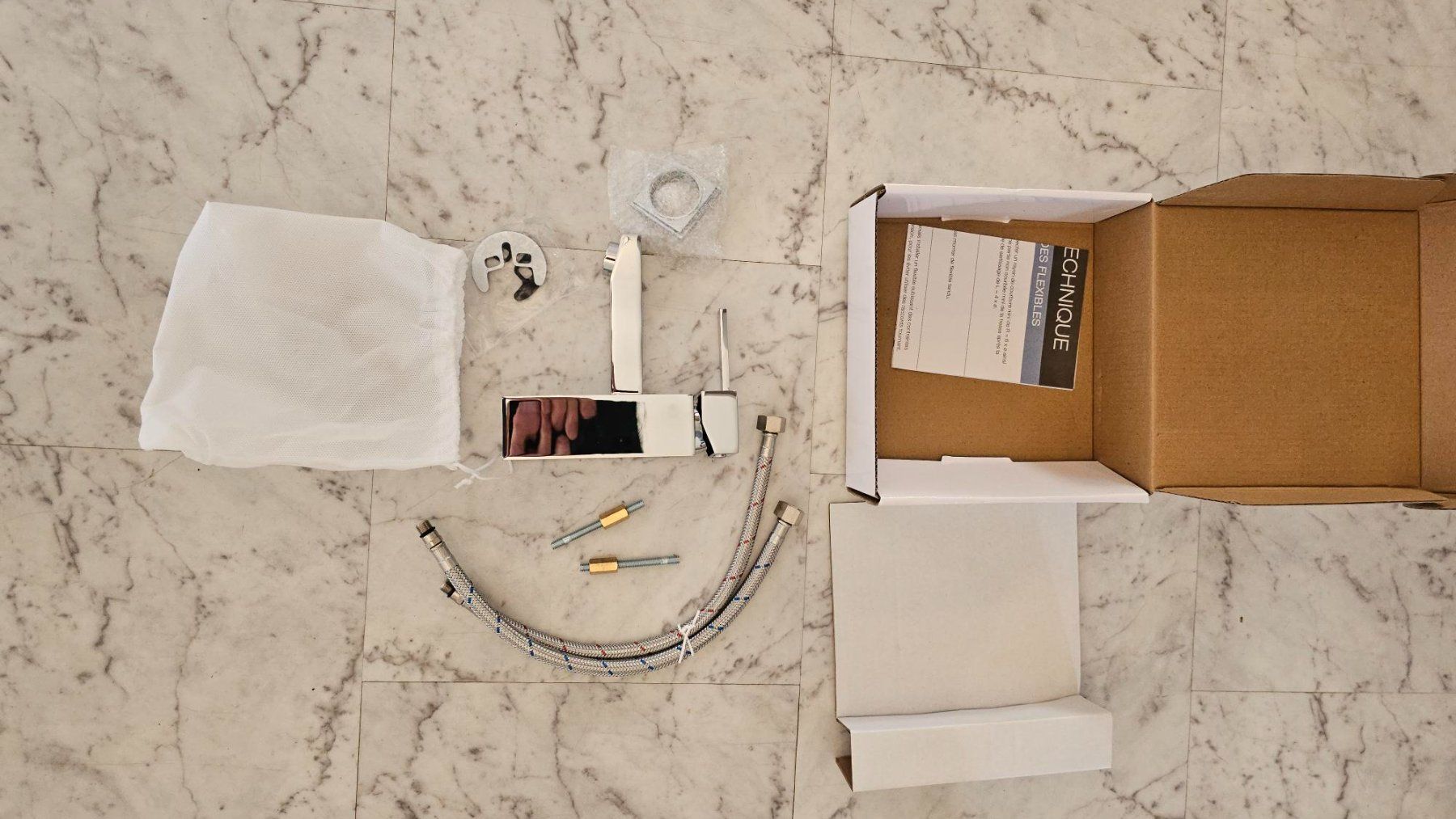 Armaturen: Verchromter Spültischhahn / Chrome sink tap – Neu und originalverpackt aus Küsnacht ZH von StuartJohnston