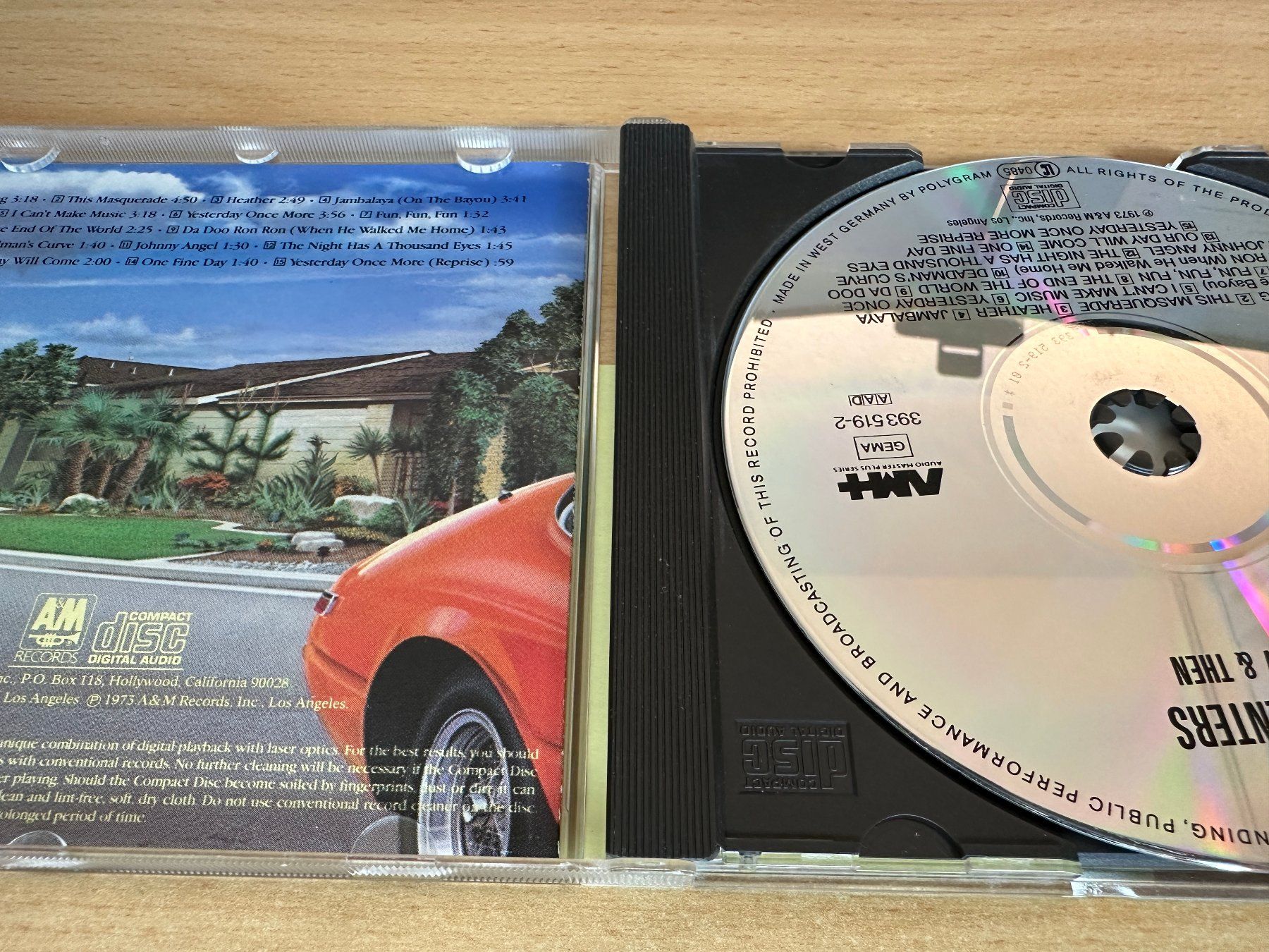 CDs: Carpenters – Now & Then – Gebraucht aus Rikon im Tösstal von Alpenmutz 2
