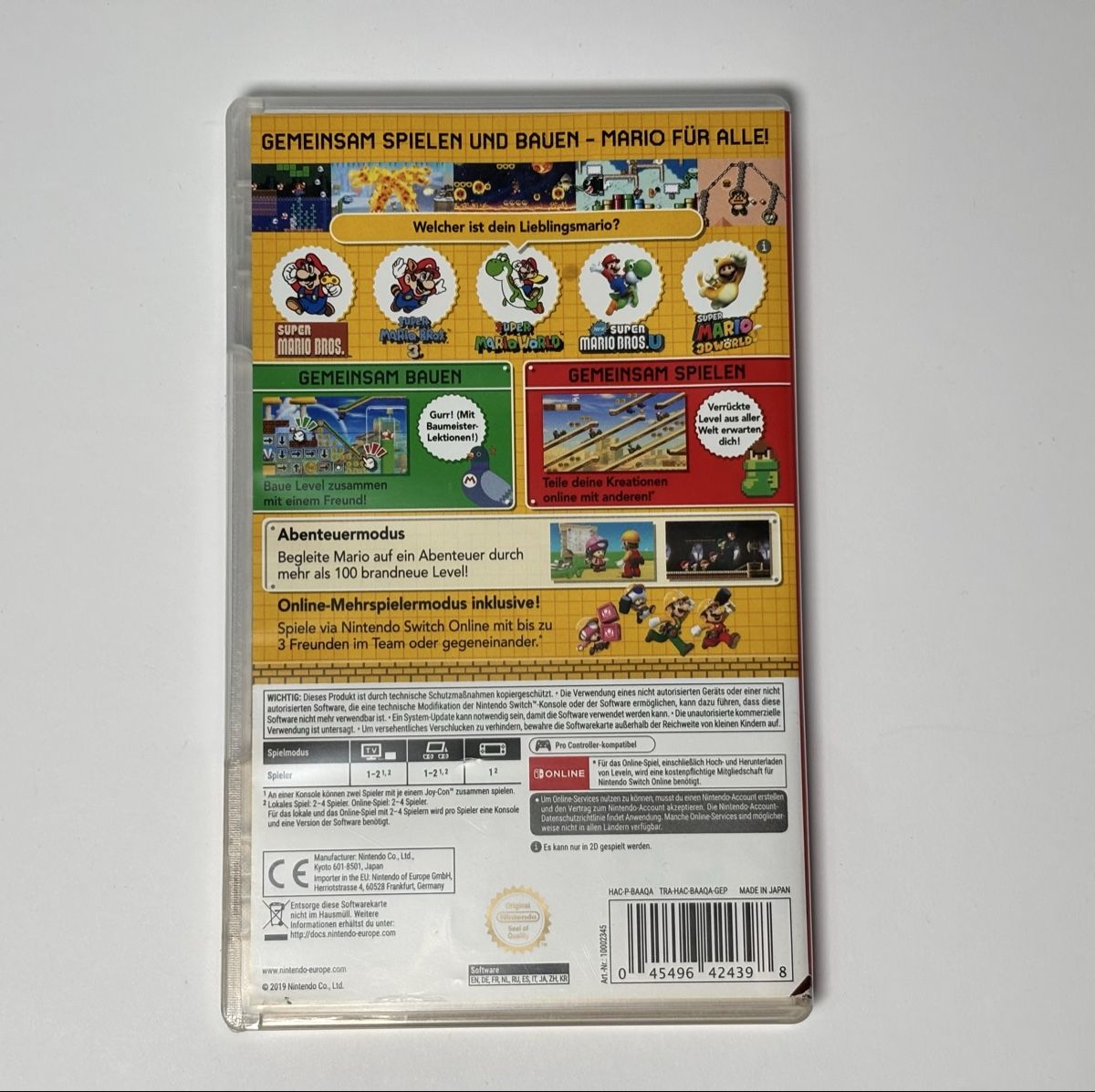 Nintendo Giochi: Gioco Super Mario Maker 2 per Nintendo Switch usato – Usato da Gordola venduto da kar_gy5g 1
