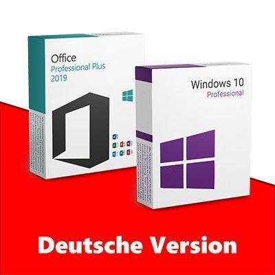 Microsoft Software: Windows 10 Pro & Office 2019 Pro Plus - DE – Usato da Vaduz venduto da KeysDistributionGmbH