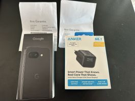 Google Pixel 9A 128GB Smartphone mit Anker Ladegerät