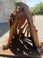 Krippe mit Beleuchtung Grösse: 60cm, 70cm Höhe: 69cm 