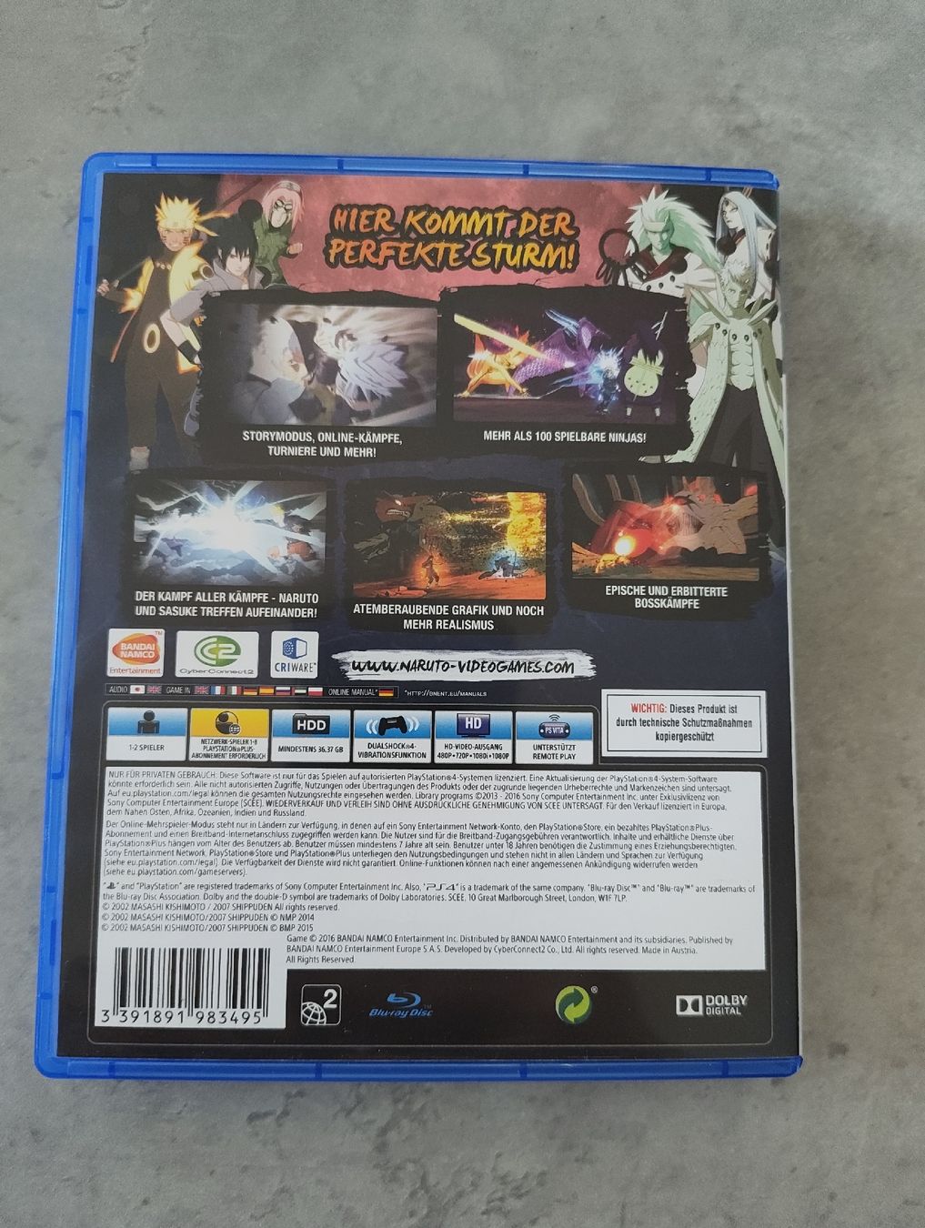 Sony Spiele: Naruto Shippuden: Ultimate Ninja Storm 4 - PS4 – Neu (gemäss Beschreibung) aus Giswil von zxonai 2