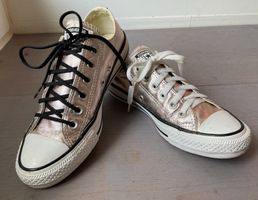 stylishe Converse in rosé metallisé, Gr. 37.5