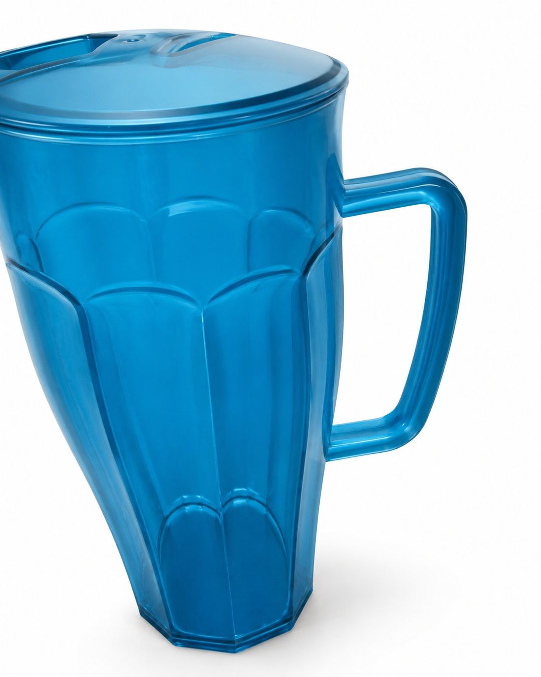Caraffe: Blauer Wasserkrug mit Deckel – Picknick / Garten – Nuovo (secondo la descrizione) da Fully venduto da VaneaSelection 4