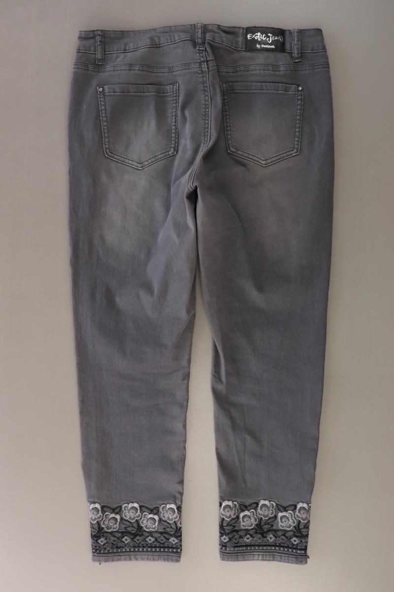 Jeans: Desigual Skinny Jeans Gr. 44 grau – Usato da Neustadt an der Waldnaab venduto da SecondLifeFashion 1
