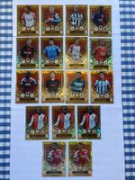 Match Attax Fussballkarten Gold Sammlung 17 Stk.