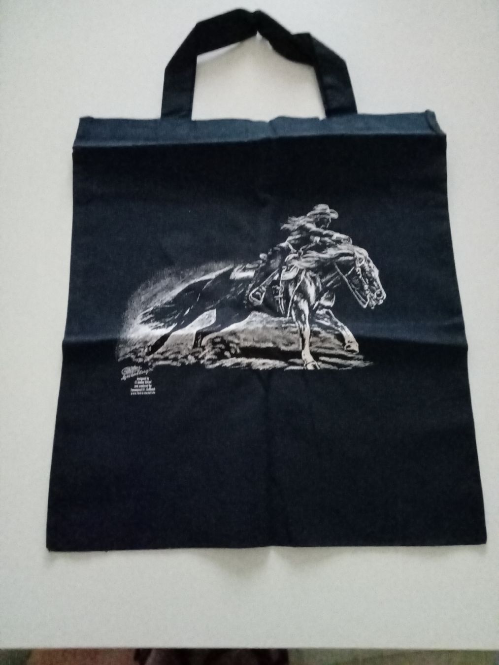 Borse: Baumwoll-Shoppingtasche-SPRINGREITER – Nuovo (secondo la descrizione) da Rupperswil venduto da big-one-sale
