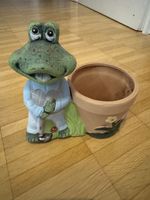 Due rane portavaso in ceramica