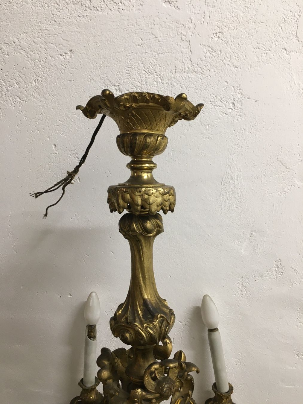 Lampade: Wunderschöner antiker Kronleuchter Louis XV – Usato da Basel venduto da tgrobelnik 2