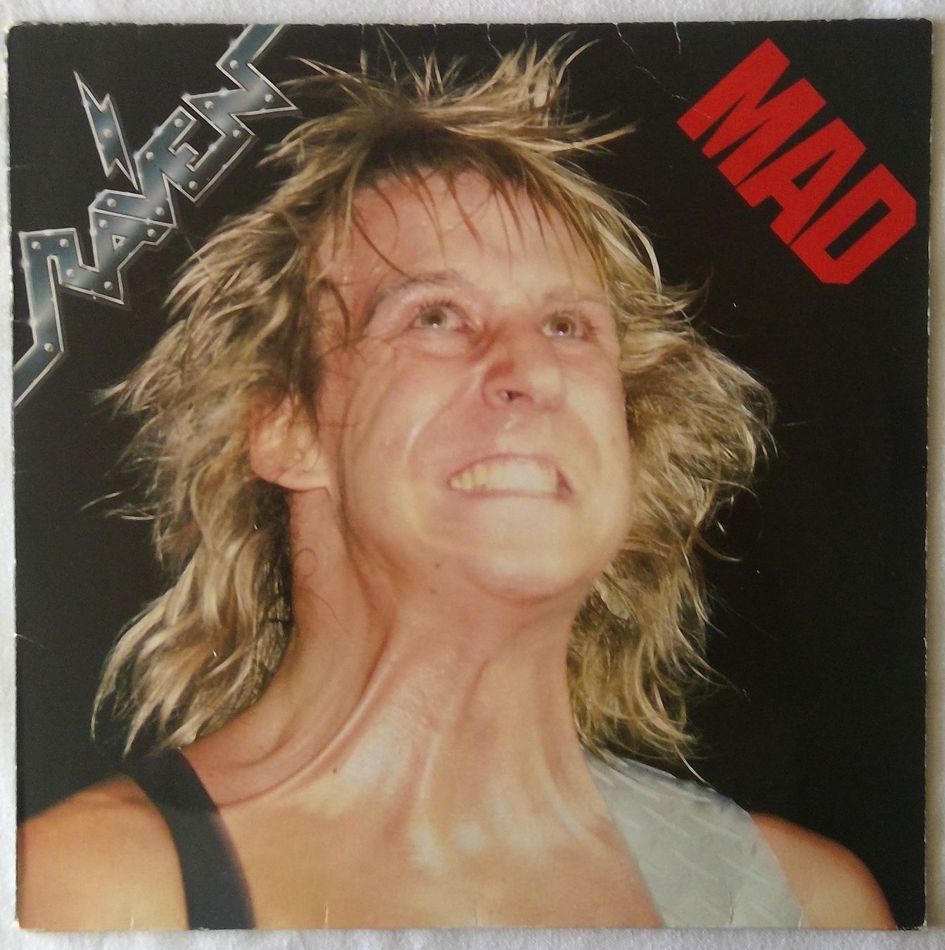 Schallplatten: Raven - Mad - LP - 1986 - First Press - Atlantic Records – Gebraucht aus Uster von Zardodel