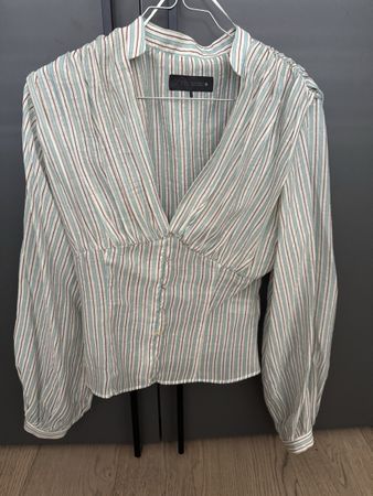 Zara Bluse, gestreift, Gr. XS, neuwertig, Sommer Look!