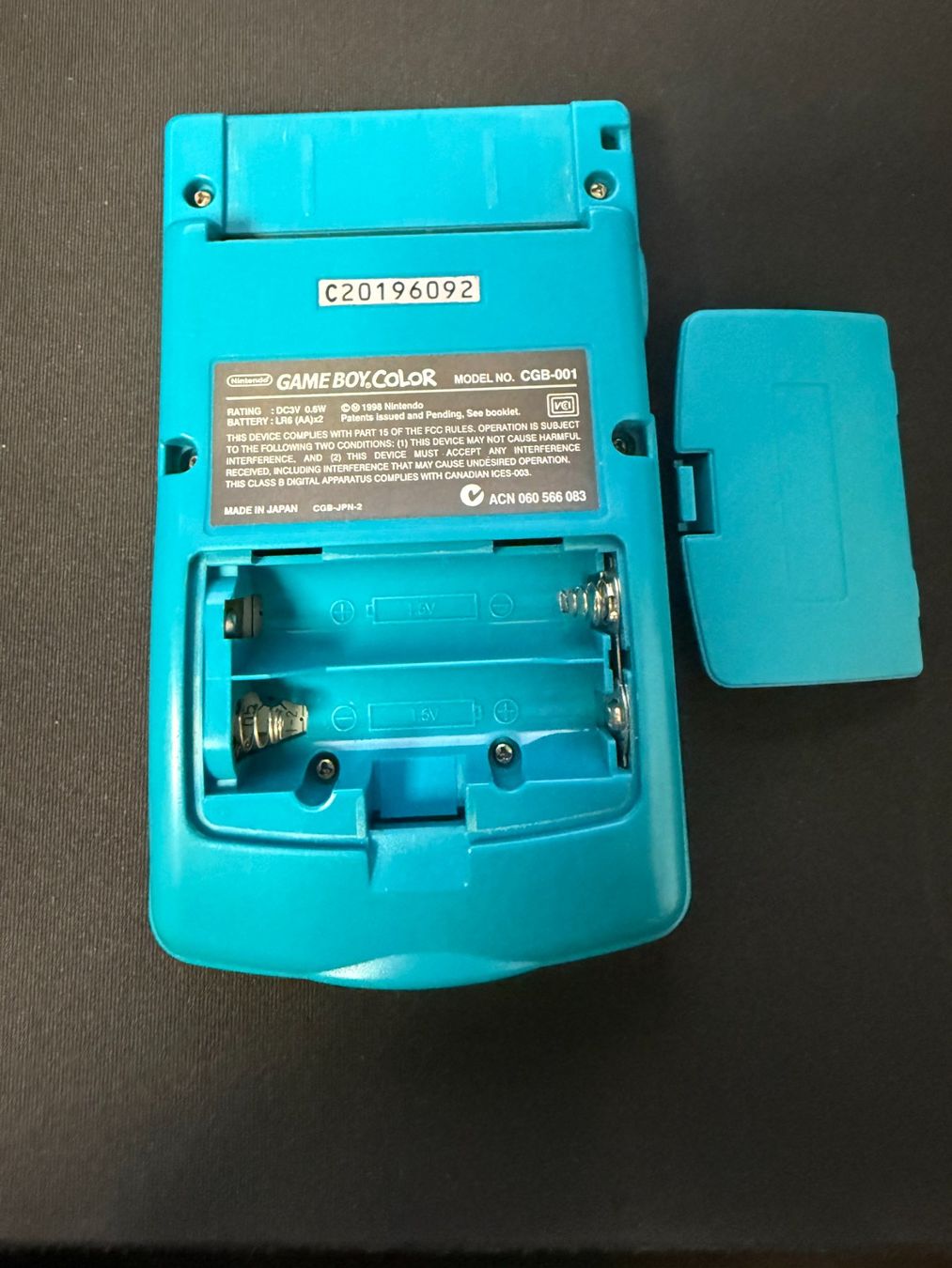 Nintendo Console: Nintendo Game Boy Color Turquoise - Console – Usato da Pont-de-la-Morge venduto da Darfal 2