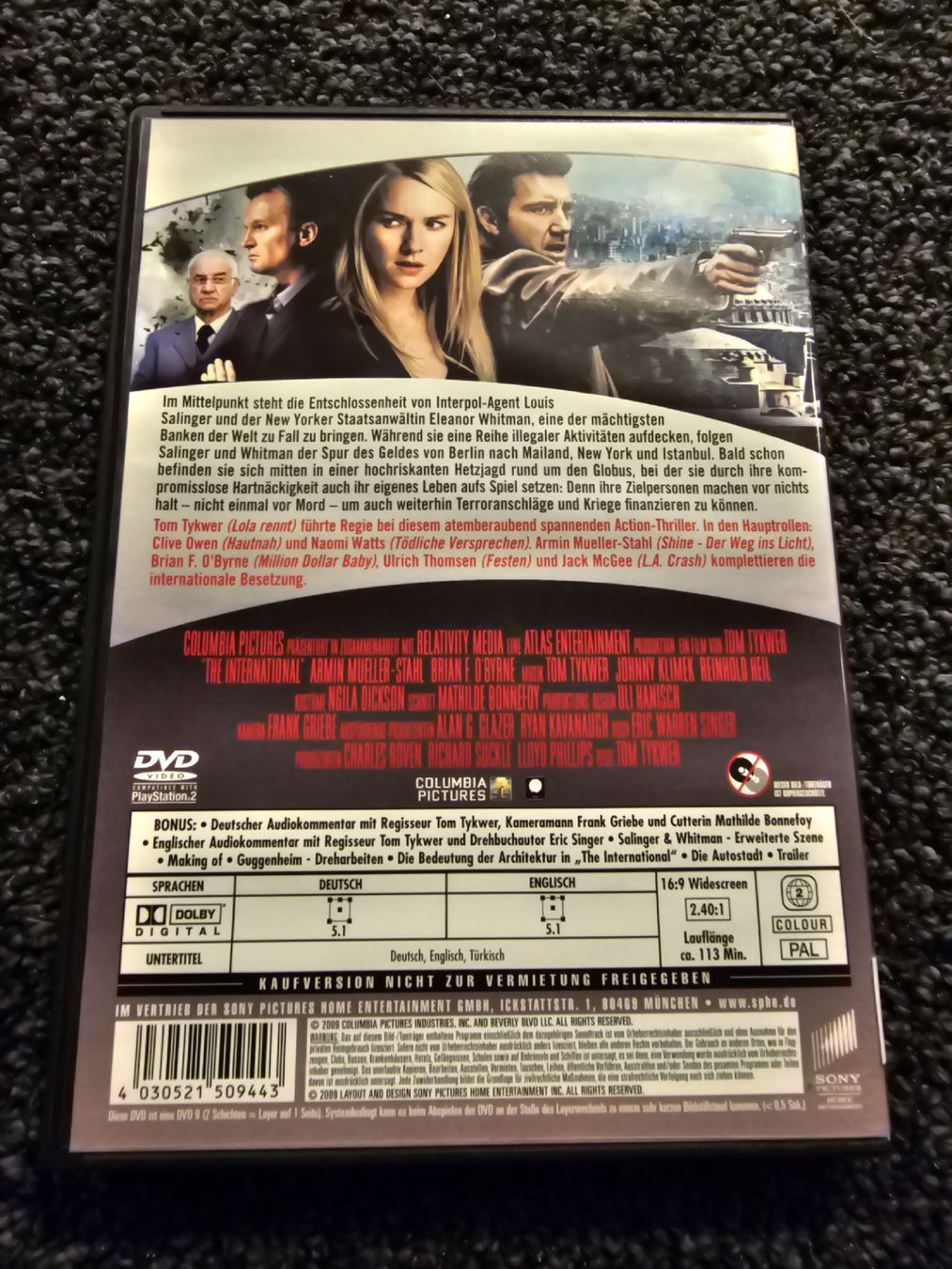 Tutti i DVDs: The International (21132) – Usato da Ruswil venduto da jan_bxl5 1